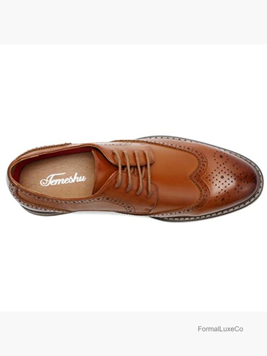 Men\'s Oxford Dress Shoes Lace-Up Formal Wingtip Business Casual main image 4